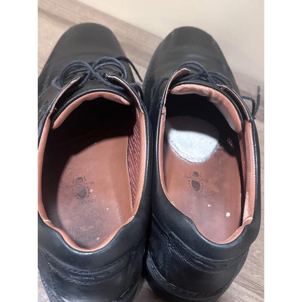 Johnston & Murphy XC4 Waterproof Mens Size 10XW Black Leather Bicycle Toe Shoe